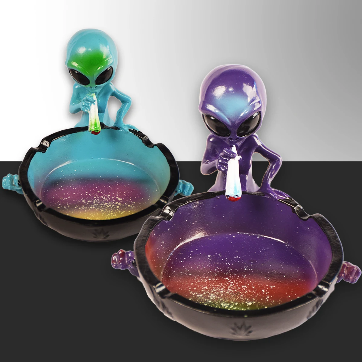 Exquisite Alien Creative Ashtray, Resin Ashtray,Portable Resin, Starry Sky, 1 Pc Exquisite Alien Creative Ashtray, Resin Ashtray,Portable Resin, Starry Sky, 1 Pc