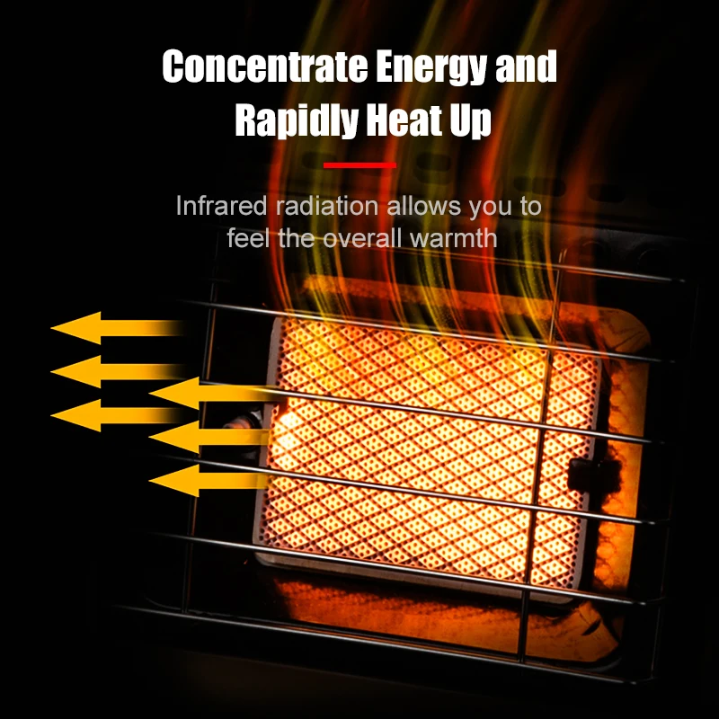 BRS-H23 Portable Tent Heater 1500W Outdoor Space Butane Heater with Control Valve Infrared Ray Patio Heater for Camping Winter BRS-H23 Portable Tent Heater 1500W Outdoor Space Butane Heater with Control Valve Infrared Ray Patio Heater for Camping Winter