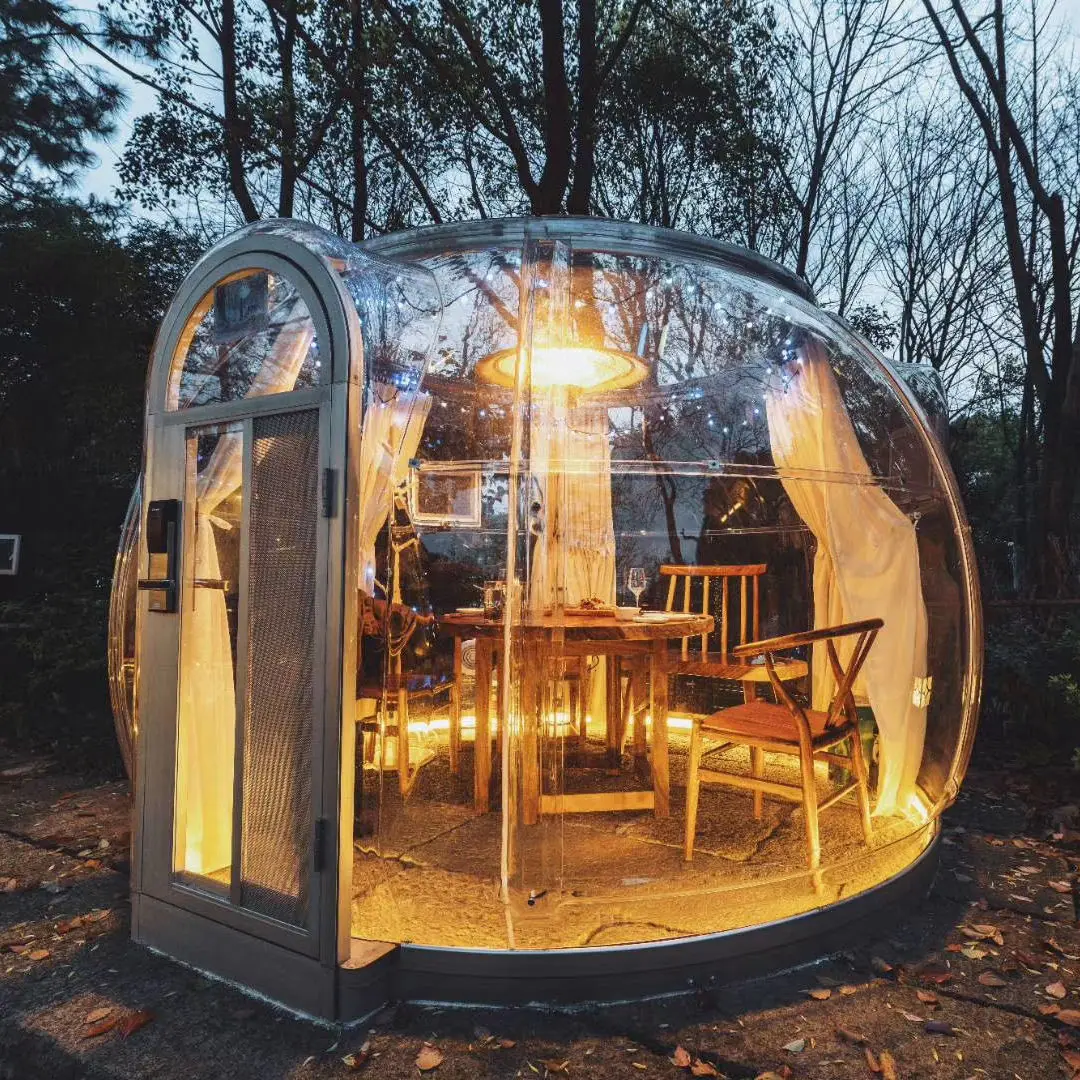 Outdoor Bubble Camping Transparent Starry Sky Dome Tent Igloo Tent Waterproof PC Dome Tent  5 years free warranty Outdoor Bubble Camping Transparent Starry Sky Dome Tent Igloo Tent Waterproof PC Dome Tent  5 years free warranty