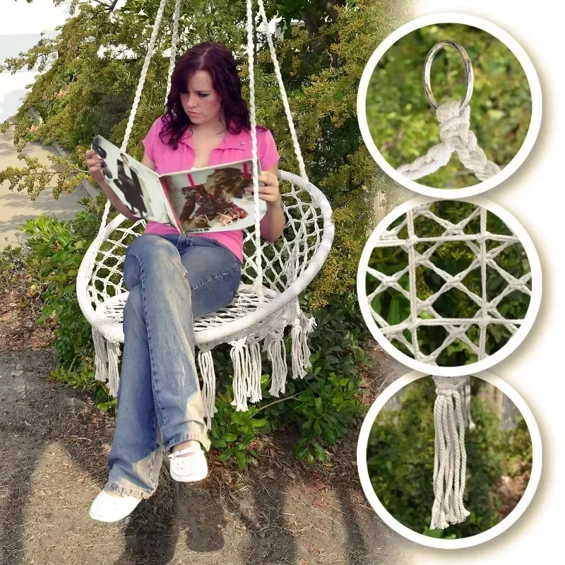 Hammock Chair Outdoor Garden Chair Hanging Hammock Home Bedroom Swing Bed Lazy Chair Indoor Frame Relaxing Chair Beach Chairs Hammock Chair Outdoor Garden Chair Hanging Hammock Home Bedroom Swing Bed Lazy Chair Indoor Frame Relaxing Chair Beach Chairs