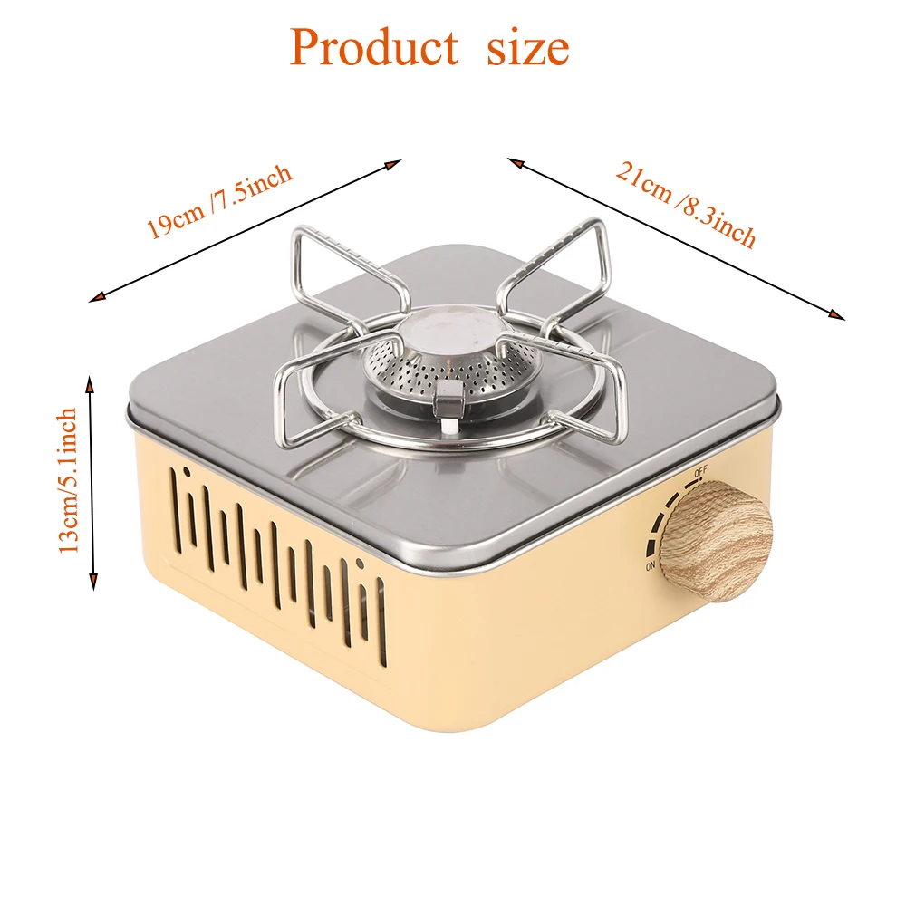 Camping Gas Stove 2800W High Firepower Portable Cassette Furnace Outdoor Gas Burner Picnic Camp Camping Gas Stove 2800W High Firepower Portable Cassette Furnace Outdoor Gas Burner Picnic Camp