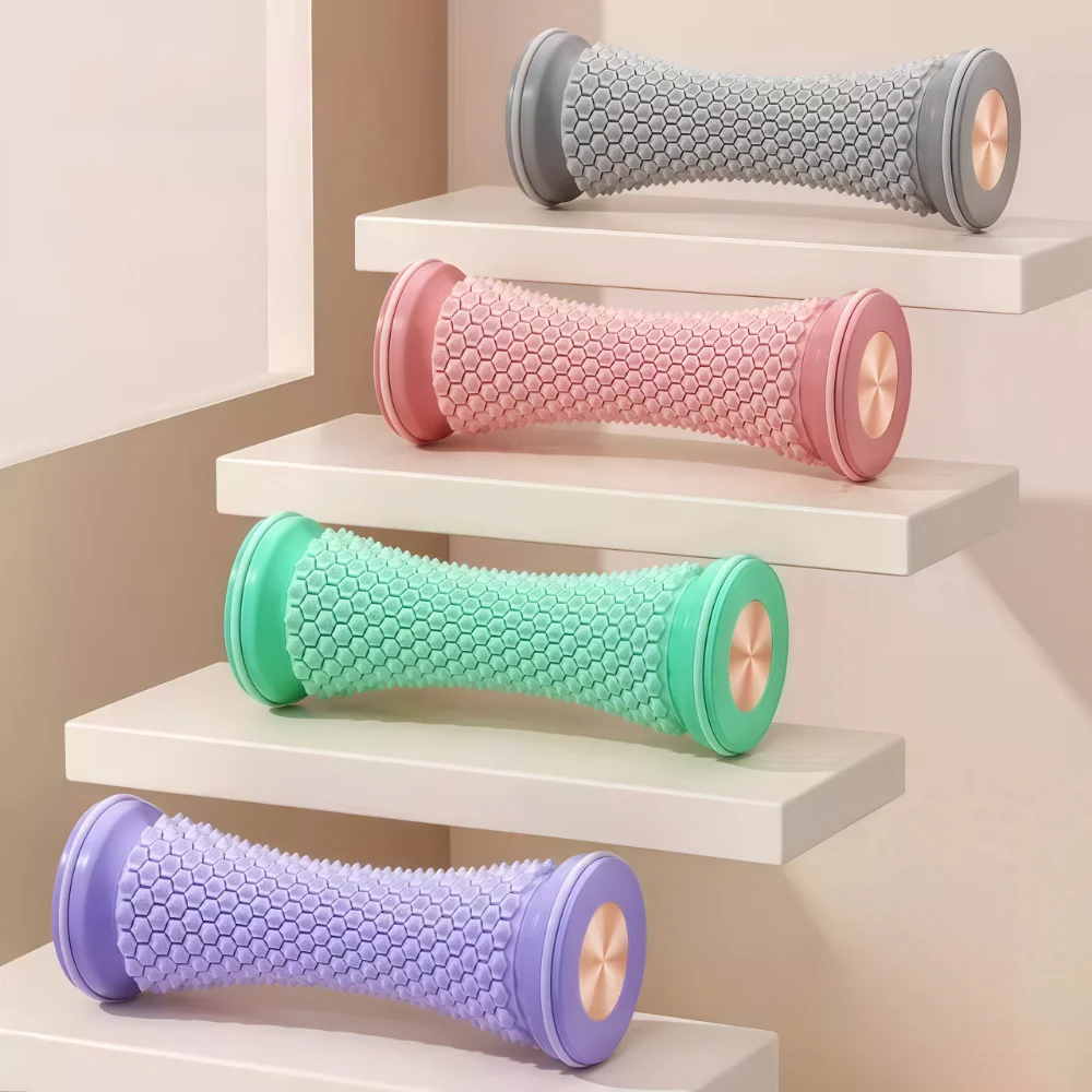 Foot Massager Massage Roller Yoga Massage Ball Plantar Fascia Roller Muscle Relaxation Care Plastic Manual Foot Massager Rollers Foot Massager Massage Roller Yoga Massage Ball Plantar Fascia Roller Muscle Relaxation Care Plastic Manual Foot Massager Rollers