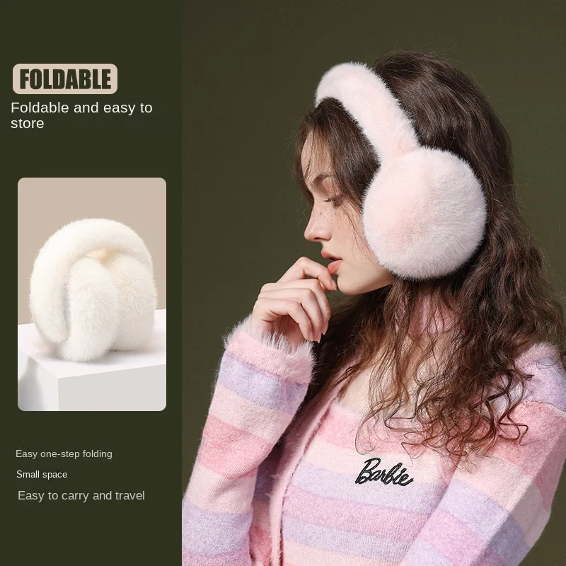 Soft Plush Ear Warmer Winter Warm Earmuffs for Women Men Fashion Solid Color Earflap Outdoor Cold Protection Ear-Muffs Ear Cover Soft Plush Ear Warmer Winter Warm Earmuffs for Women Men Fashion Solid Color Earflap Outdoor Cold Protection Ear-Muffs Ear Cover