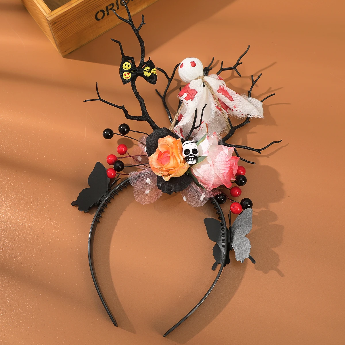 Halloween Headband Skull Pumpkin Bat Style Headbands Head Hoop Girls Black Cute Styling Hair Accessories Festival Gifts Halloween Headband Skull Pumpkin Bat Style Headbands Head Hoop Girls Black Cute Styling Hair Accessories Festival Gifts