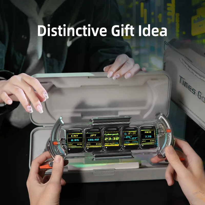 Divoom Times Gate Pixel Art Setup Clock With Smart App Control RGB LED Display Home Desktop Decor Birthday Gift Pixel 컴퓨터 스피커 Divoom Times Gate Pixel Art Setup Clock With Smart App Control RGB LED Display Home Desktop Decor Birthday Gift Pixel 컴퓨터 스피커