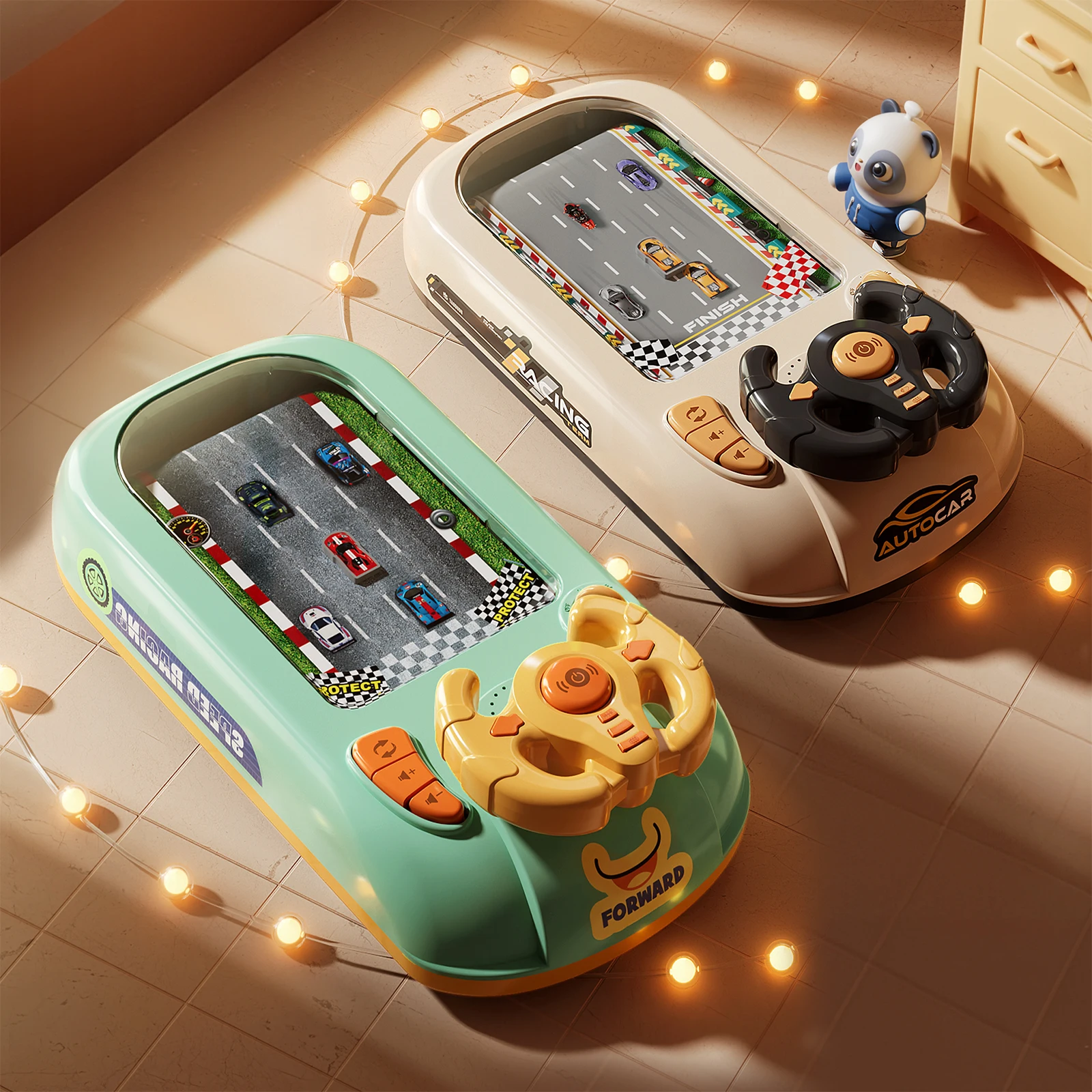 Children’s steering wheel operation obstacle avoidance game machine simulates steering wheel racing car Children's steering wheel operation obstacle avoidance game machine simulates steering wheel racing car