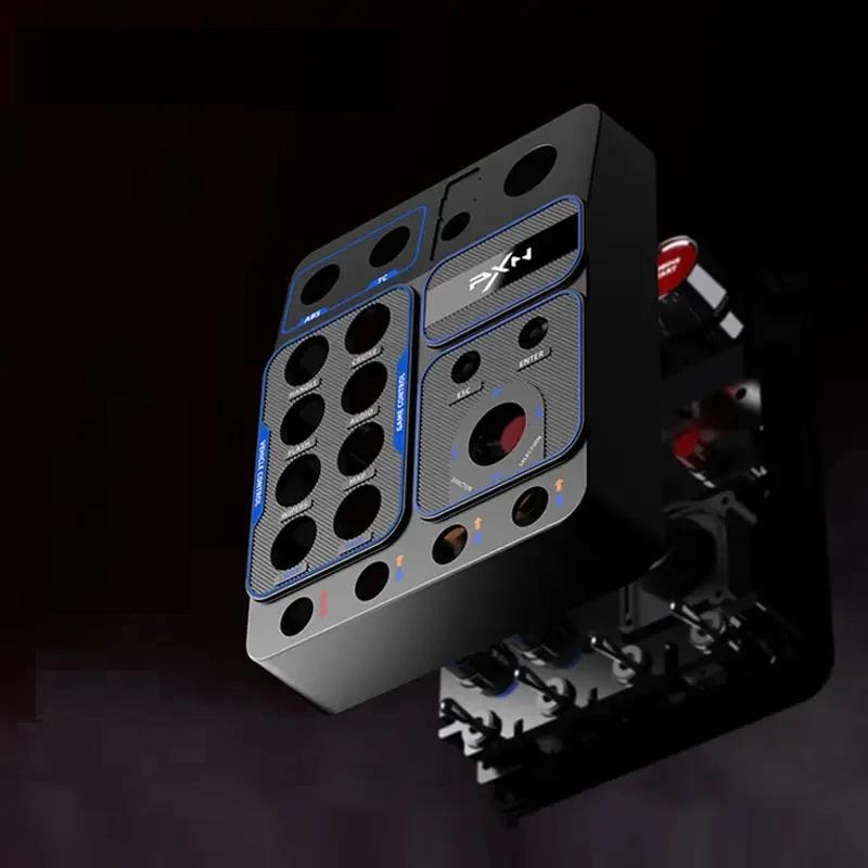 PXN CB1 Simulator Race Central Control Box Multifunctional Keys Control Box RGB For EURO Truck Simulator Racing Game Custom PC PXN CB1 Simulator Race Central Control Box Multifunctional Keys Control Box RGB For EURO Truck Simulator Racing Game Custom PC