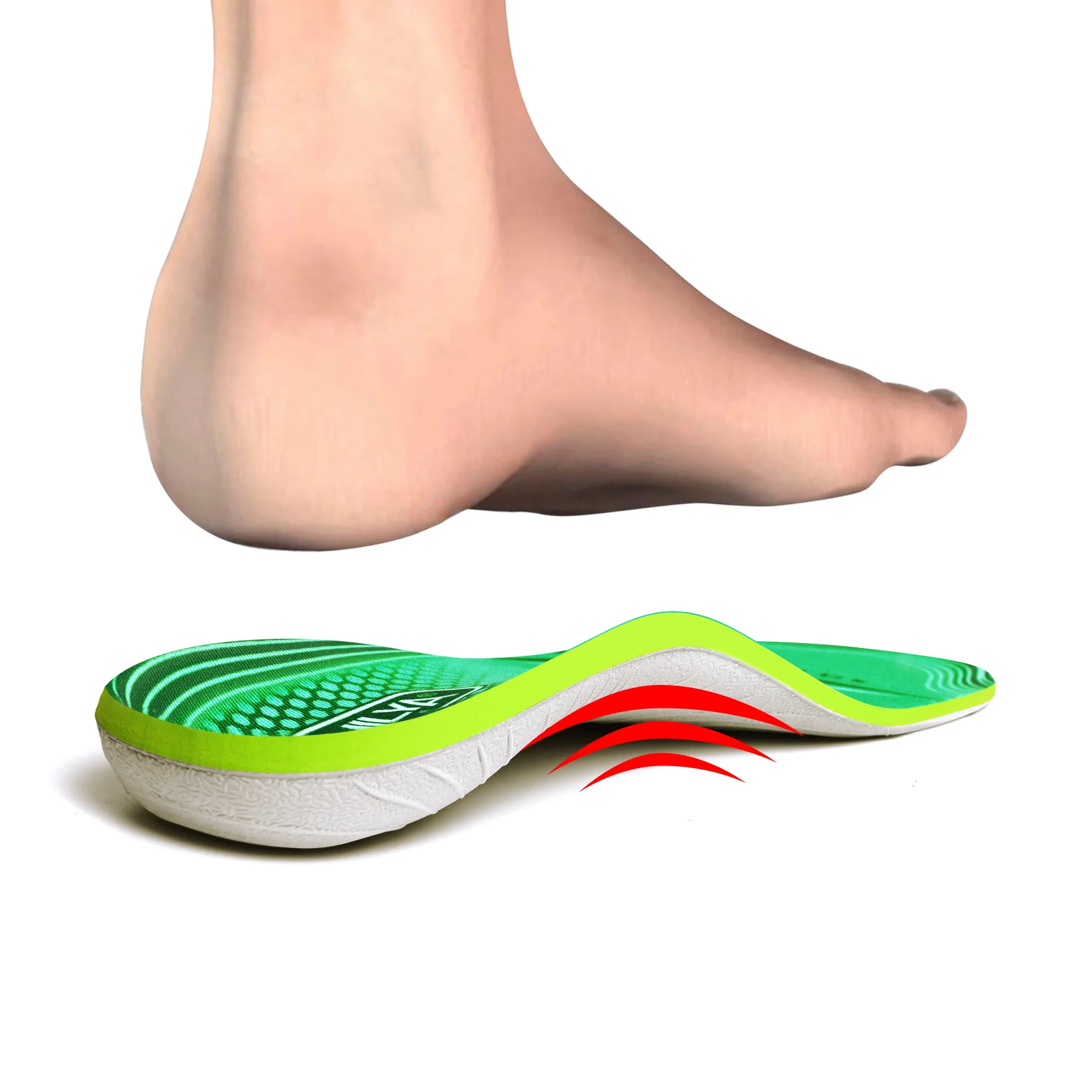 IFitna Plantar Fasciitis Relief Orthopedic Insole Flat Feet High Arch Support Metatarsal Pain Insert Men Wome Standing All Day IFitna Plantar Fasciitis Relief Orthopedic Insole Flat Feet High Arch Support Metatarsal Pain Insert Men Wome Standing All Day